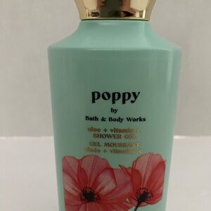 BATH & BODY WORKS Poppy Shower Gel 10 fl oz NEW